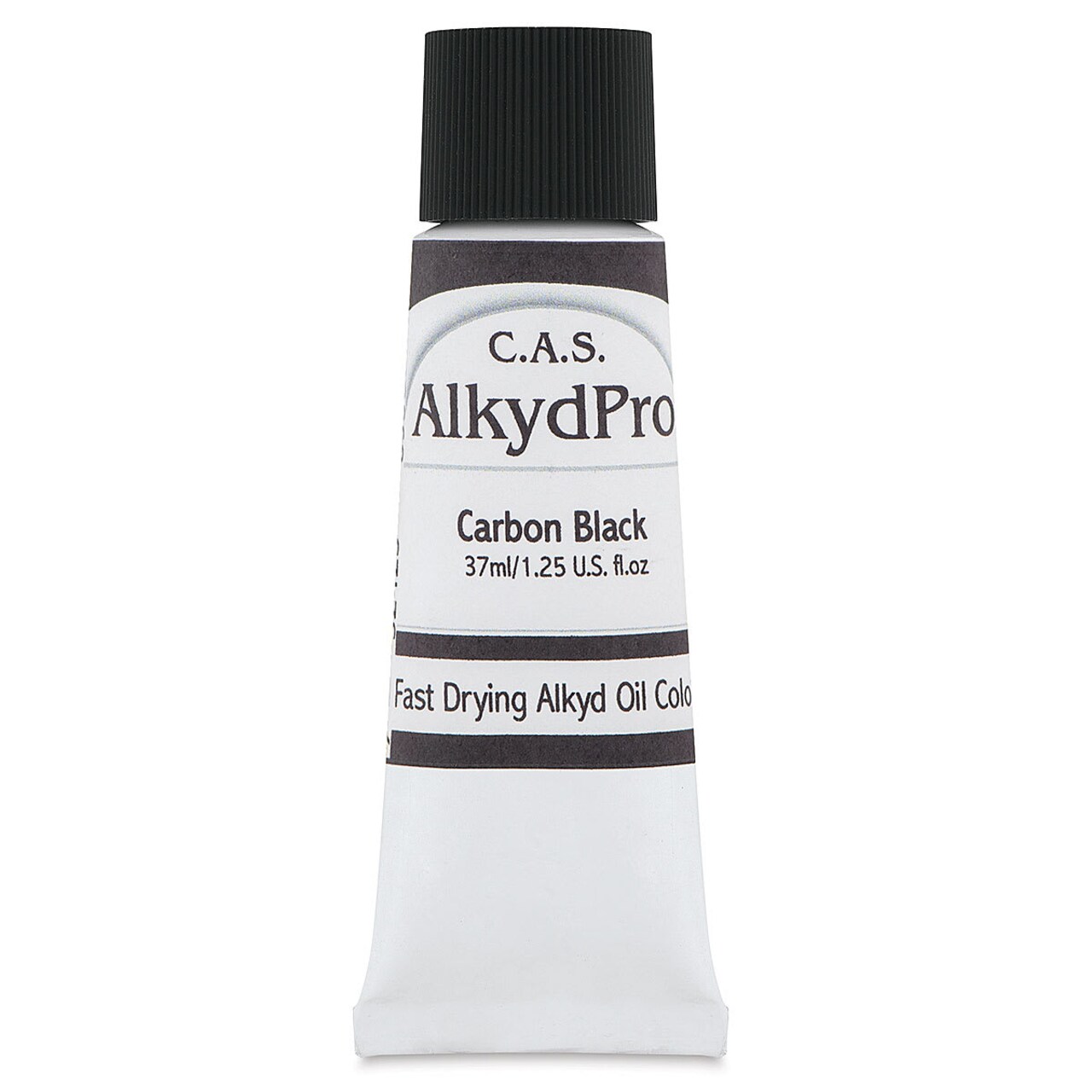 CAS AlkydPro Fast-Drying Alkyd Oil Color - Carbon Black, 37 ml tube